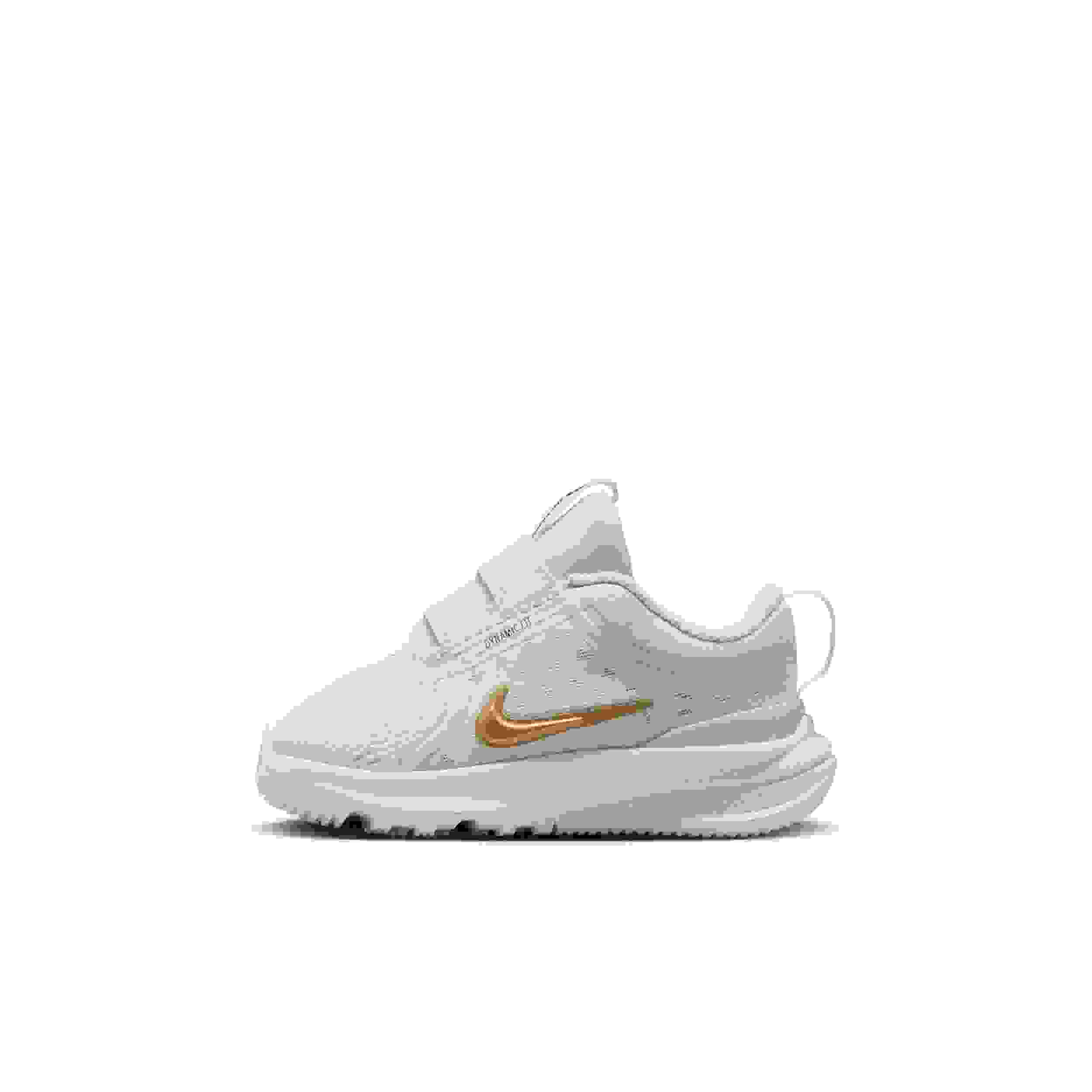 Nike Star Runner 5 Infant Girls' "Platinum Tint/Black/Metallic Gold" Shoe